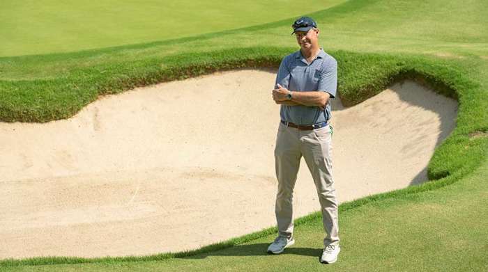 Rolex Testimonee Gil Hanse at Southern Hills.